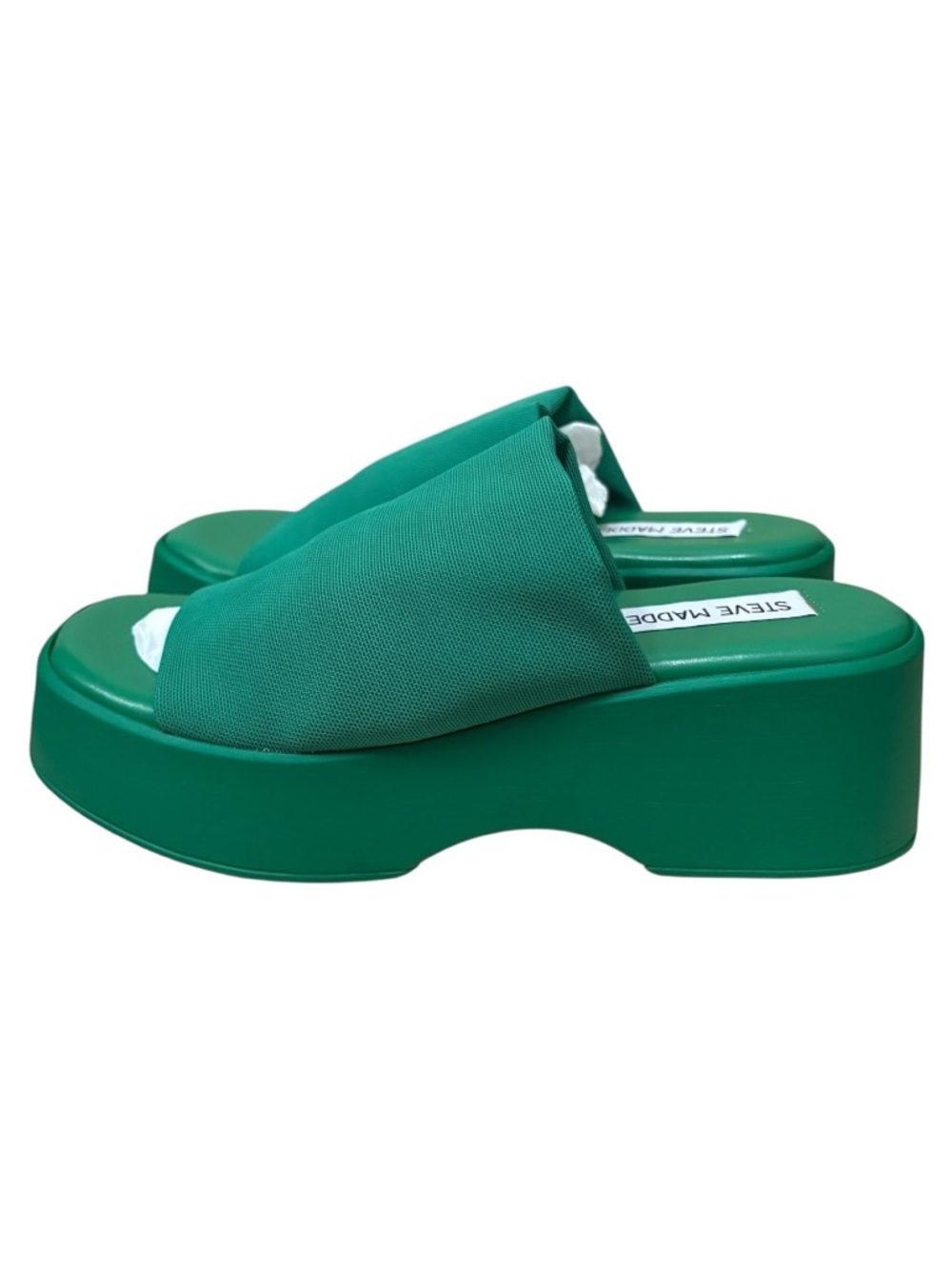Steve Madden Slinky Open Toe Platform Chunky Sandals Size 36 - Picture 3 of 9
